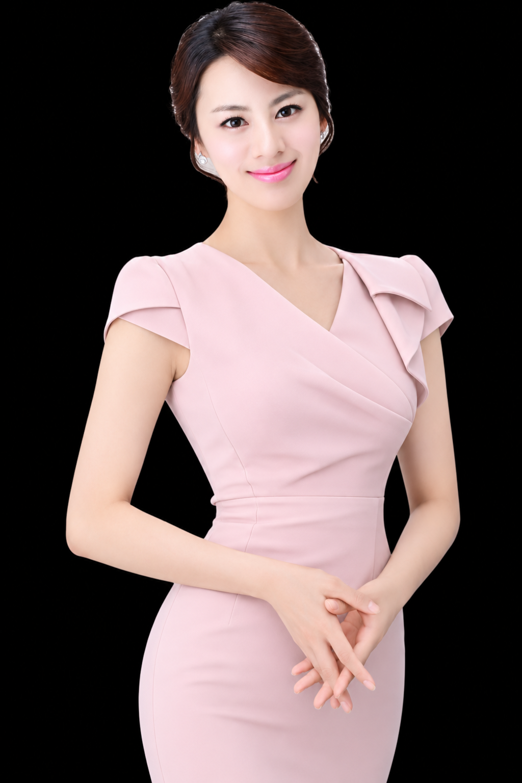 양희진(Zinna Yang) 강사 공식 분홍 드레스 프로필 사진